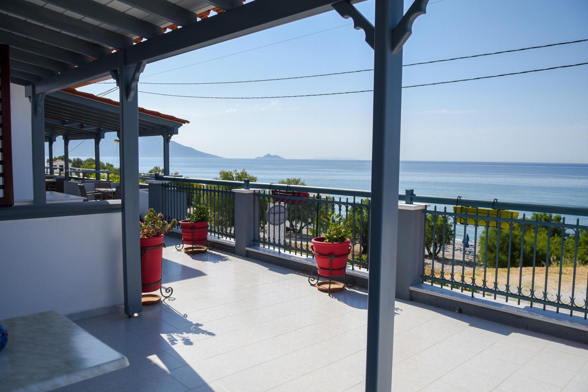 Angela Beach Apartments Votsalakia  Ngoại thất bức ảnh